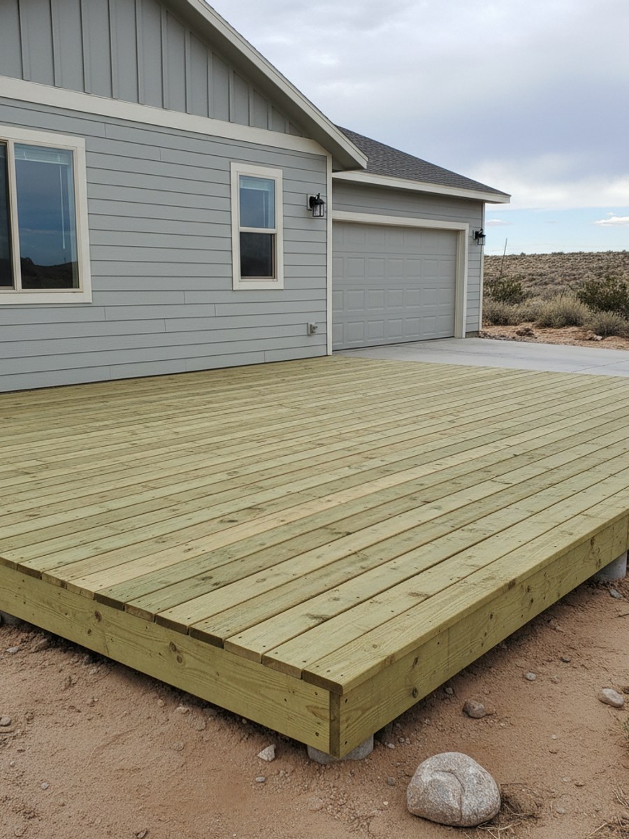 Deck Installation completed by Premium Deck Solutions in Henderson, NV
