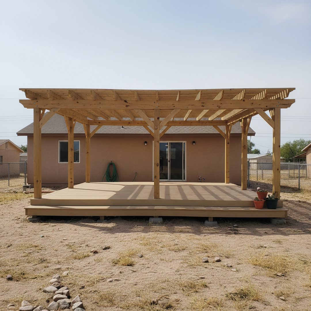 Deck Installation completed by Premium Deck Solutions in North Las Vegas, NV