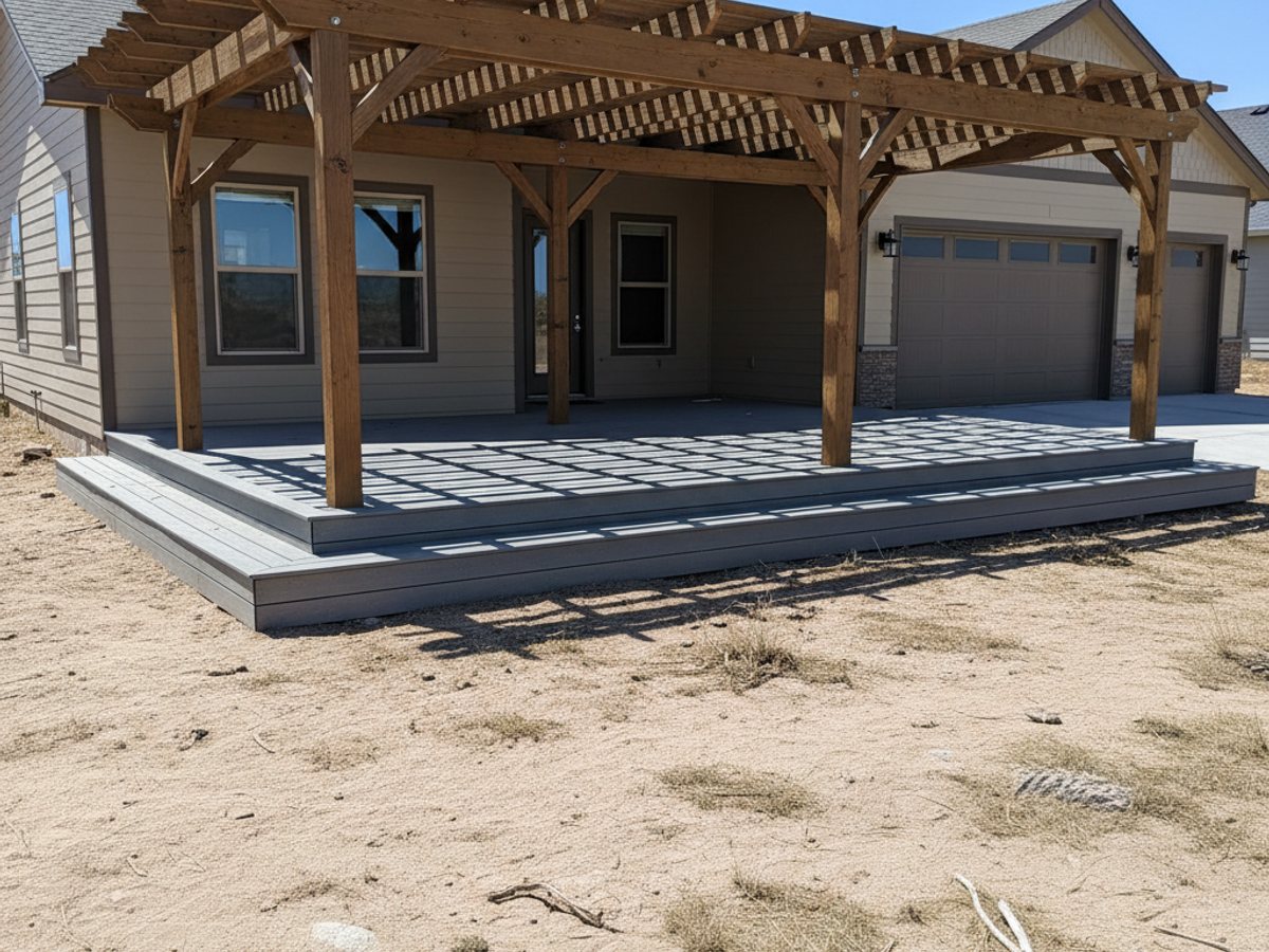 Premium Deck Solutions crew at work on a home in Henderson, NV